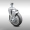 Service Caster 5 Inch SS Thermoplastic Rubber Swivel 1/2 Inch Threaded Stem Caster with Brake SCC SCC-SSTS20S514-TPRB-TLB-121315 - alternate 1